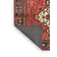 Tapis traditionnel rouge / beige Drumraw-1961541618