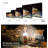 Upgraded Dual-Head Outdoor Snowflake Projector Light
