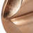 Sculptural Metal Vase with Unique Angular Shape for Home Decor - Contemporary Tall Flower Vase for Dining Room Table or Bedroom Decor - Gold-1313435135