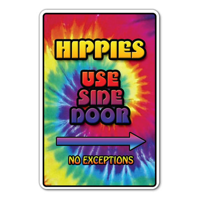« Hippies », enseigne « Peace 1960S », « Love »