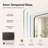 Leyat Modern Rectangle Metal Frame Wall Mirror for Bathroom-1133631103-1133631092
