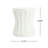 Outdoor Round Concrete Antique White Side Table,Living Room Mgo End Table