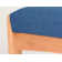 Nazahat Fabric Office Bench