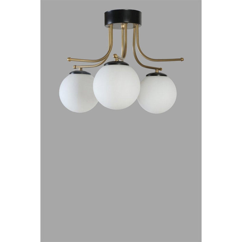 Chandle Chandelier, Black/White