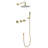 Complete Shower System with Rough in-Valve-60090908
