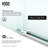 Elan 56-60" W x 66" H Sliding Frameless Tub Door with 3/8" Clear Glass-98714415