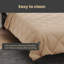 Microfiber Solid Colour Bedspread-125829534-125829535