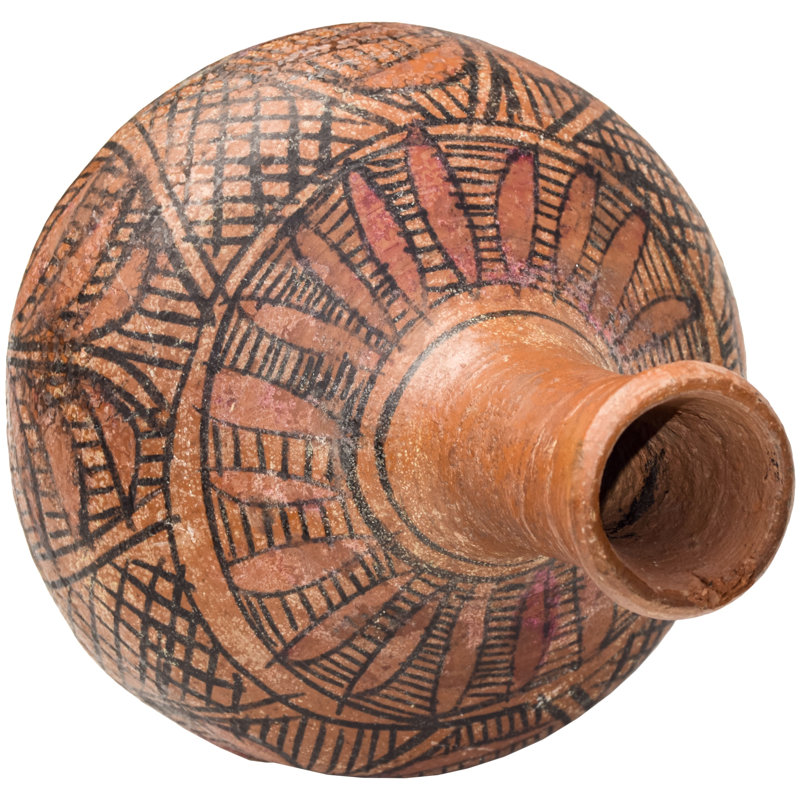 Handcrafted Terracotta Table Vase