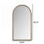 Miroir arqué pleine longueur rétro avec pieds de soutien-174249474