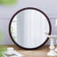 Miroir mural 20 "avec cadre en bois de noyer pour les espaces de vie-1450434370