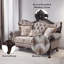 Causeuse Benbek avec 3 coussins