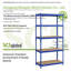 Étagère de rangement en métal réglable à 5 niveaux Lundys-739223492
