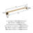 Revitalize 24" Wall Mounted Towel Bar-66149284
