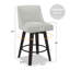Tabourets de bar et de comptoir Loriell avec structure en bois massif-1010717047-1010717046-1010717036