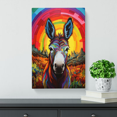 Donkey Colour Field - Print