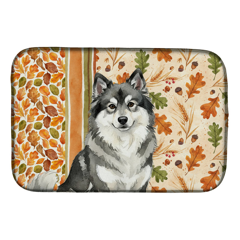 Tapis de séchage Keeshond Heirloom