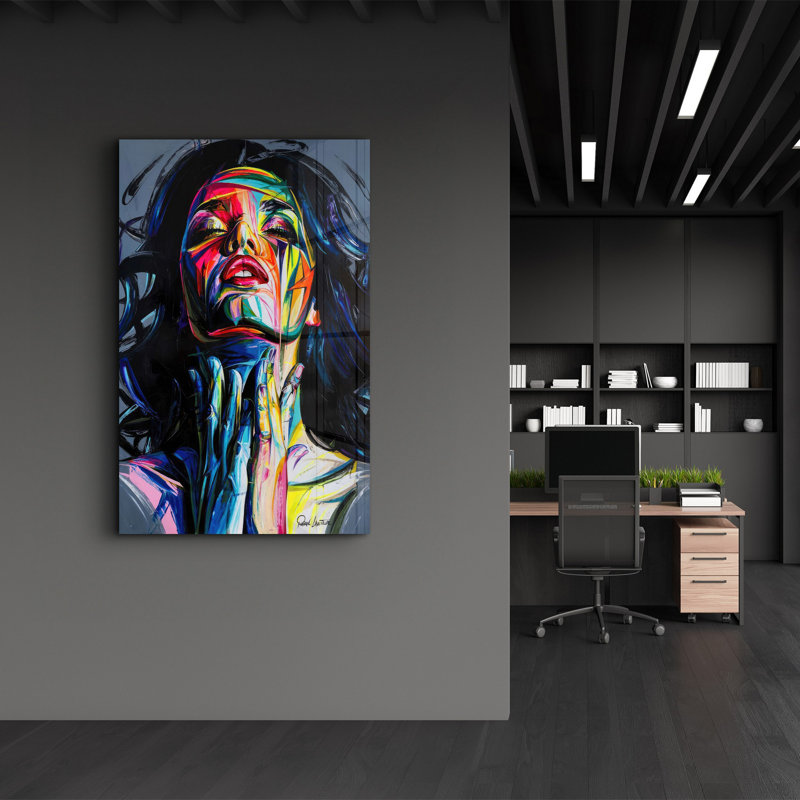 Decorative Tempered Glass Painting