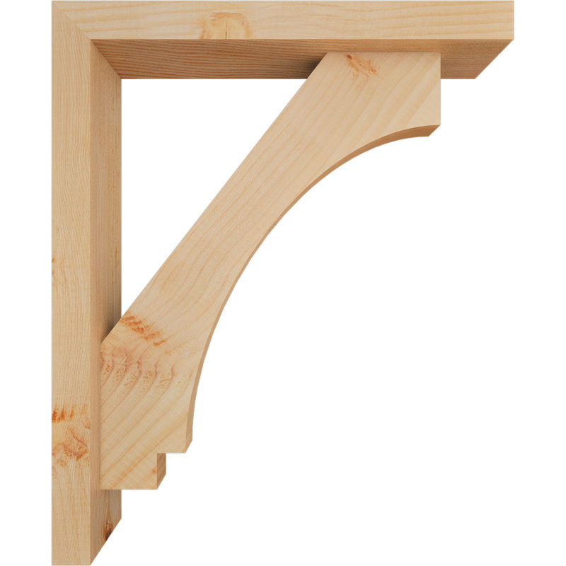 Support de bloc impérial avec entretoise décalée, 22 X 18, Sapin Douglas de l 3 1/2 (lisse)