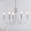 Lustre classique à 5 lumières de style bougie Clerise-1726458646-1726458643