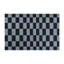 Tapis d'intérieur et d'extérieur à carreaux bleu-569712947