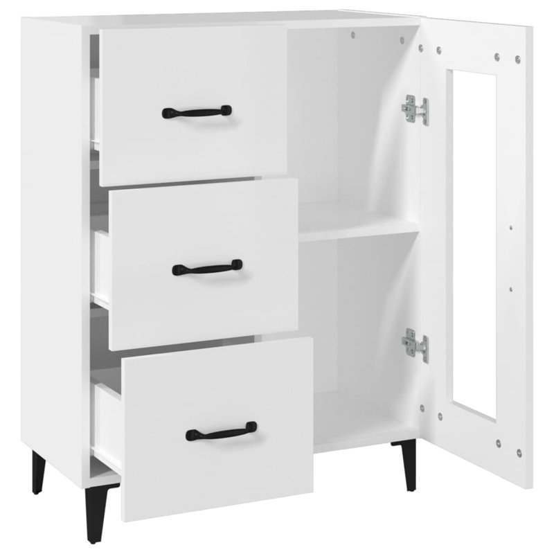Aaroh 69.5Cm Wide 3 Drawer, White