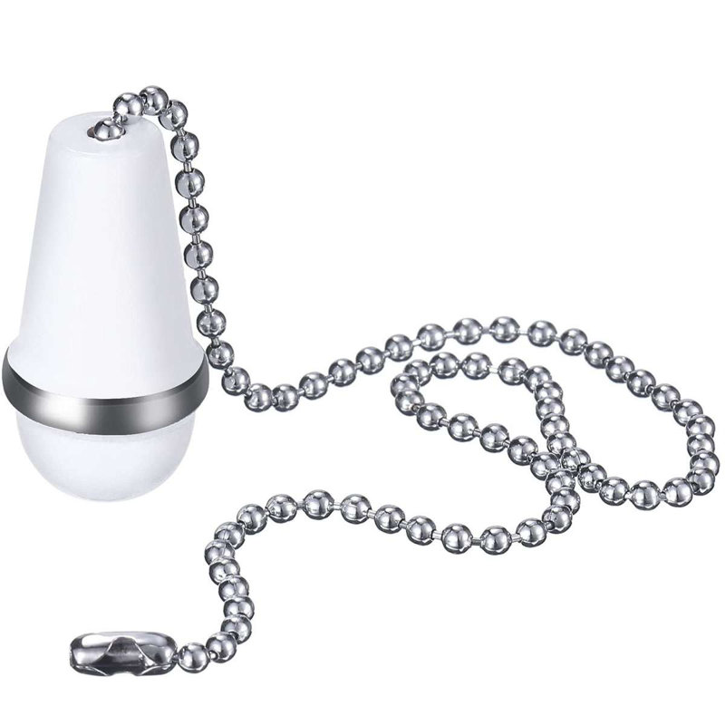 Bronze Stainless Steel Beaded Pull Chain Extension for Ceiling Fan, 10 Feet