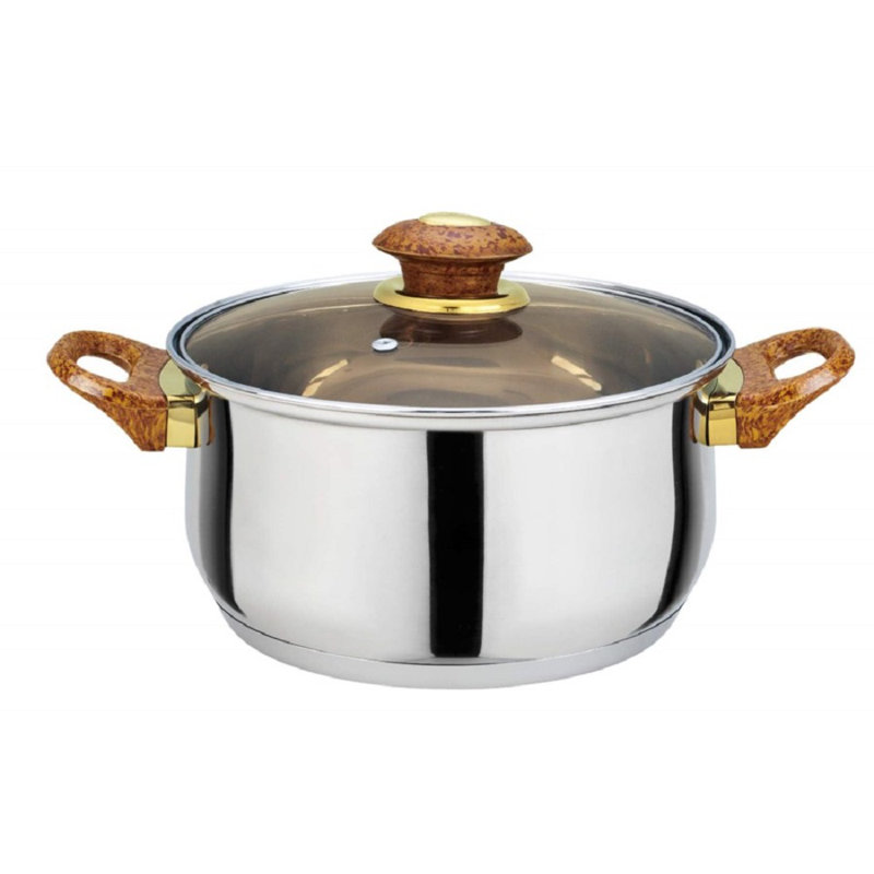 7 - Piece Stainless Steel (18/10) Cookware Set