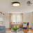 12" Modern Dimmable LED Flush Mount Lighting 3000K/4000K/5000K Adjustable