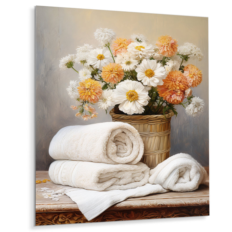 Farmhouse Laundry Tinges 1 - Art mural en métal, H 20 po x l 12 po x P 1 po
