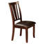 Chaise de salle à manger rembourrée Bransford
