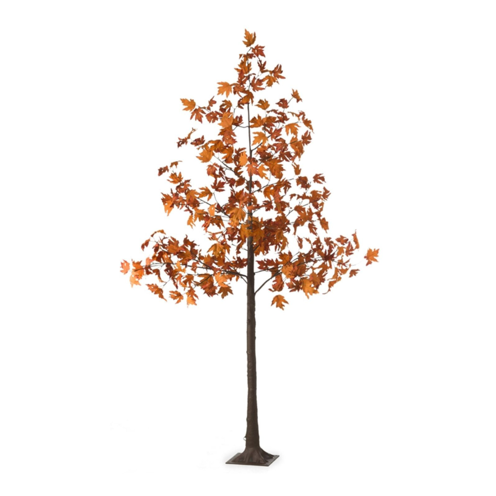 Indoor/Outdoor Lighted Maple Tree with Lights, 96" H x 66" W x 66" D