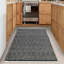 Tapis gris-beige en coton tissé à plat à la main à motif géométrique Siggers-1647240212-1719493991