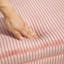 Repose-pieds rembourré en velours côtelé-1359517791