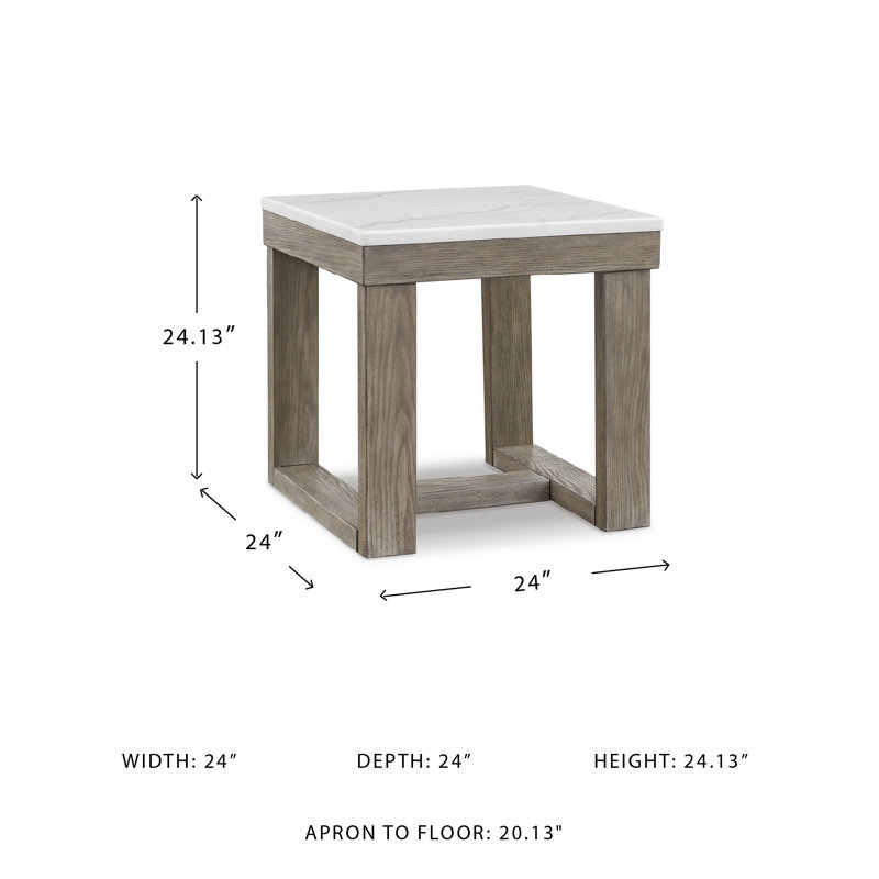 Table de bout en marbre Tessel