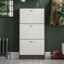 Drawer Flip Down Shoe Storage Free Standing Cabinet For Hallway-122852330-19298156