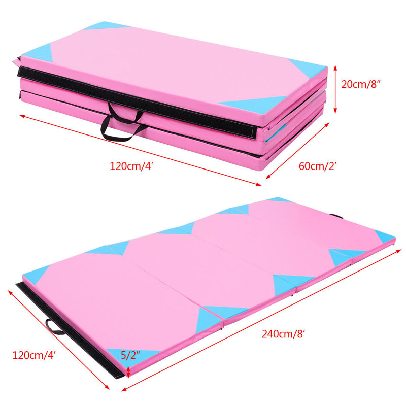Frohna 240cm L Fabric Playmat, Pink