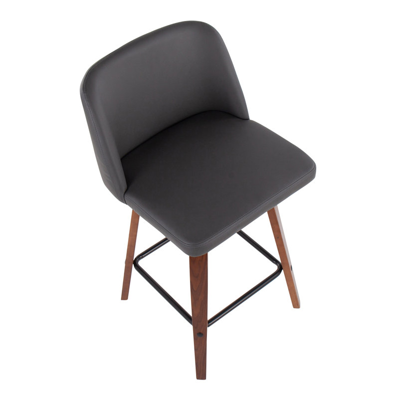 Arabelle Swivel Upholstered Counter Stool