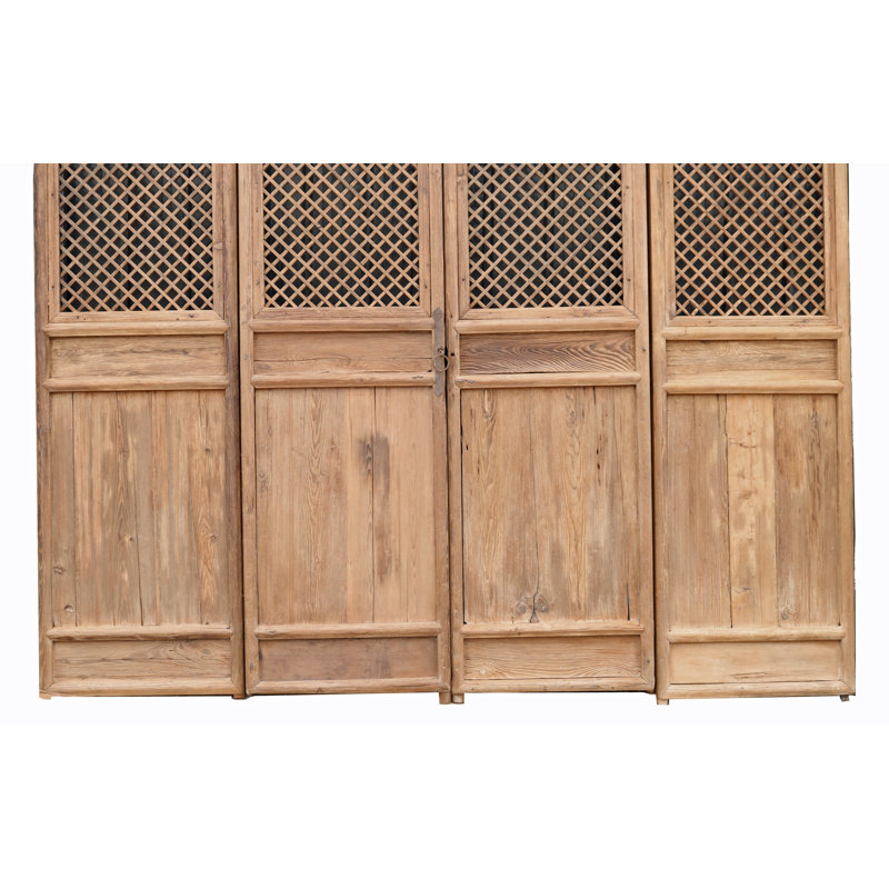 Unfinished Pine Folding Screen Doors