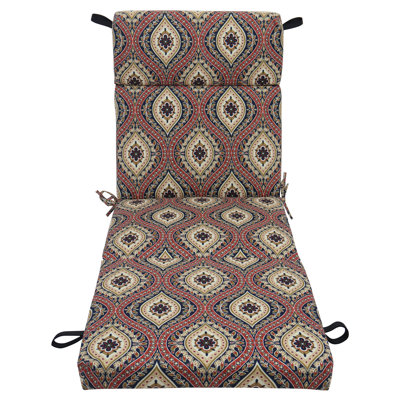 72-Inch By 24-Inch Outdoor Chaise Lounge Cushion by Winston Porter