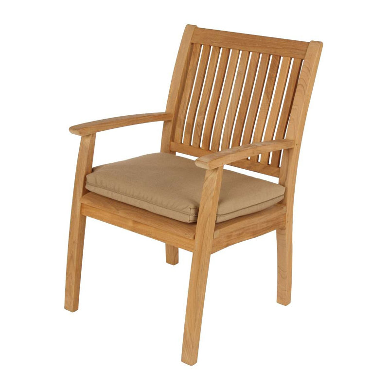 Monaco Outdoor Teak Dining Armchair
