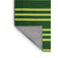 Tapis vert à rayures horizontales lavable à la machine-667852483