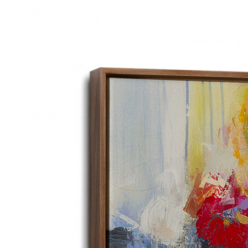 Reproduction d'art sur toile par Some Somelingling may occur, H 18 po x l 12 po, Cadre flottant sans passe-partout, Brun