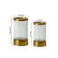 Ouragan de table en verre Aima