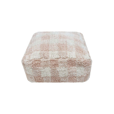 Vichy Upholstered Pouf