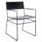 Rydon 18.5'' H Leather Upholstered Metal Armchair-1473357158