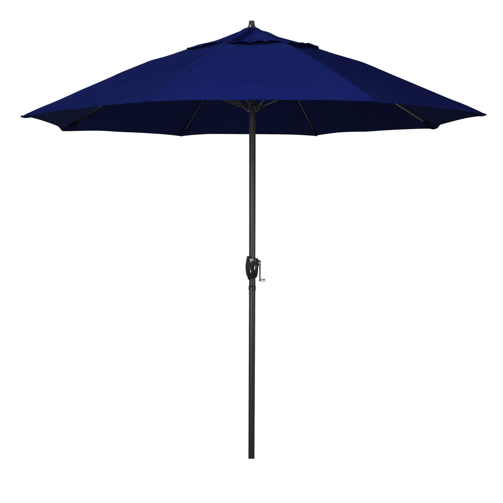 Deshaun 9' Market Sunbrella® Umbrella, Canvas Trueblue Sunbrella® Canvas