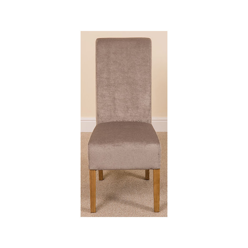 48cm H Fabric Upholstered Side Chair, Grey