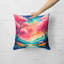Colourful Cherry Blossoms Fabric Decorative Pillow-1409809278