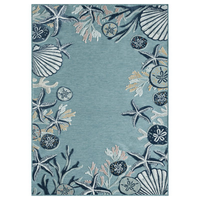 Tapis intérieur / extérieur Coastal Border