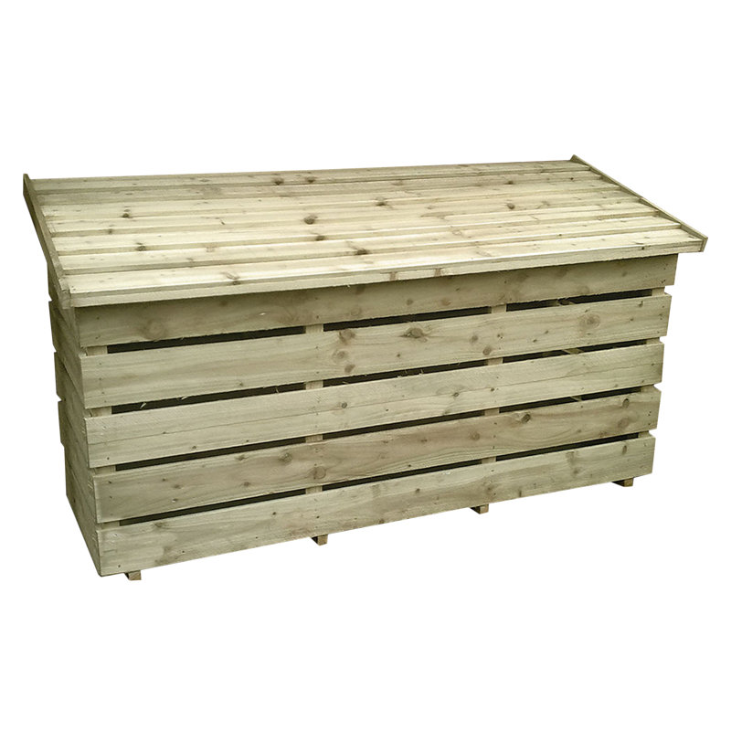Edgartown 180cm W Wood Log Chest